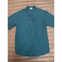 ราคา เสื้อเชิ้ตสีเขียวเข้ม (3043559508)