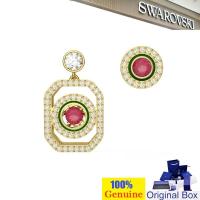 ราคา 111R Swarovski Swan ต่างหู NHJKJF ต่างหูคริสตัลต่างหูหงส์ Moissanite ต่างหูเครื่องประดับหงส์ต่างหูเงินต่างหูสุภาพสตรี VPWG (48607794199)