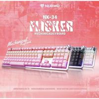 ราคา NUBWO NK-34 Flicker Mechanical Gaming Keyboard คีย์บอร์ดเกมมิ่ง (9555064140)