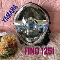 ราคา (256) ชุดไฟหน้า YAMAHA FINO125i LED ปี 2015 , ยามาฮ่า ฟีโน่ 125ไอ แอลอีดี ปี 2015 ไฟหน้า มอเตอร์ไซค์ (5913058138)