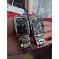 ราคา นาฬิกาแบรนด์เนมเอ็มโพริโออาร์มานี่ข้อเต็มEmporio Armani Men's AR1608 Classic Analog Display Analog Quartz Silver Watch (19513969096)