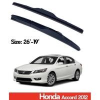 ราคา ที่ปัดน้ำฝน ใบปัดน้ำฝน ซิลิโคน ตรงรุ่น Honda Accord 2012-2018 G9 ไซส์ 26-19 ยี่ห้อ CLASSIC กล่องขาวแท้ (21026365287)