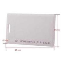 ราคา keycard บัตรทาบ บัตรหนา ( 1 ใบ ) RFIDCard Proximity Card125 KHz แบบหนา 1.8mm (6695797188)