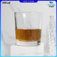 ราคา One Two Cups Crystal Rock Glass Whisky Cocktail Glass 300ml - SW020 (24148108342)