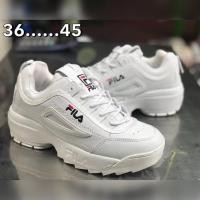 ราคา รองเท้าผ้าใบ สีขาว รองเท้าผู้หญิง แฟชั่นเกาหลี มี size 37-45 (23328249630)