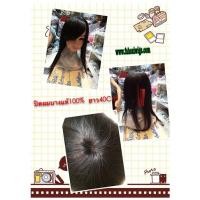 ราคา วิกผมแท้ วิกผมแท้ปิดผมหงอกP2004 (40cm) วิกผมปิดผมบางผมแท้ ทำจากผมแท้100% (811831346)