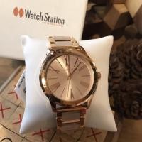 ราคา MICHAEL KORS Rose Gold Dial Ladies Watch #MK3595 (517152877)