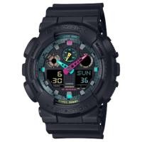 ราคา [ของแท้] Casio G-Shock นาฬิกาข้อมือ รุ่น GA-100MF-1ADR รับประกันศูนย์ CMG 1 ปี (27017674710)