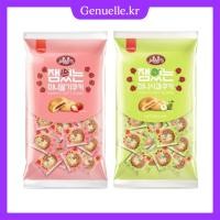 ราคา [Samlip] Jam-In Mini Soft Cookies 320g – Strawberry / Apple | คุกกี้สอดไส้แยมเกาหลี (43763862818)