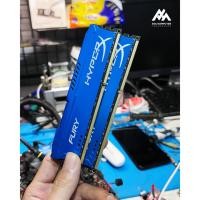 ราคา RAM คอมพิวเตอร์พีซี DDR3 16GB 2x8GB PC12800/1600Mhz Kingston HyperX Fury Second ปกติทดสอบ (52758851384)