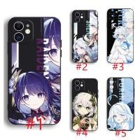 ราคา SAMSUNG สําหรับSamsung Galaxy Z Flipพับ 7 3 4 5 6 A17 A07 A05 A05S A15 A25 A35 A55 J8 4G 5G TH1 สีดําFrostedนุ่มเคสโทรศัพท์G Genshin Impact (49606634213)