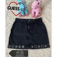 ราคา กระโปรงยีนส์ Guess ของแท้ สีดำ Size 26-27 มือสอง สภาพใหม่ (25125635422)