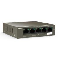ราคา TENDA 5 พอร์ตเดสก์ท็อป PoE สวิทช์ 10/100Mbps กล้องวงจรปิด IP กล้อง 4 พอร์ต PoE Switches TEF1105P-4-63W (20289088457)