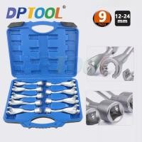 ราคา 9pc 1/2"Dr Fuel Injector Line Injection Socket Set 12mm-24mm For BMW VW MERCEDES BENZ (57854126439)