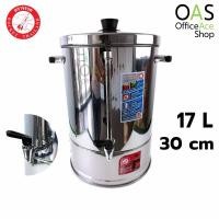ราคา ROCKET Double wall Electric Urn ถังต้มน้ำไฟฟ้า 2 ชั้น ร็อกเก็ต 17 ลิตร ตราจรวด #100214223 (รับประกัน 1 ปี) (4038954130)