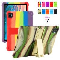 ราคา Case For TCL TAB 10S 4G 10.1inch 9080G 2021 Shell Shockproof Kids Safe Silicone Portable Kickstand Tablet Cover for TCL (18743922984)