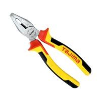 ราคา TAJIMA คีมปากจิ้งจก Combination Pliers เบอร์ SHP-C7 ขนาด 7 นิ้ว ความแข็งของหัวคีม HRC58-HRC63 (11360564210)