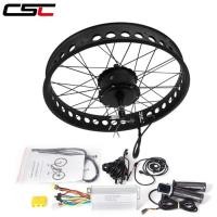ราคา CSC Fat E-bike Conversion Kit 36V 250W 350W 500W hub Motor 48V 1000W 1500W Bike Wheel for 20 24 26i (57855576078)