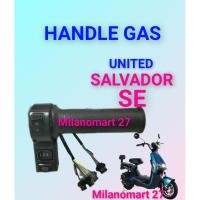 ราคา United Salvador SE ด้ามจับแก๊สจักรยานไฟฟ้า United Salvador se คันเร่งแก๊สจักรยานไฟฟ้า (46906335918)