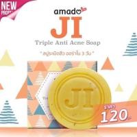 ราคา พร้อมส่ง สบู่ Amado Ji Triple Anti Acne Soap (205994757)
