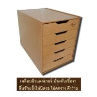 ราคา RELUX ตู้ลิ้นชักใส่เอกสารไม้อย่างดี A4-F4-F14 รุ่น MDF-125 (สีธรรมชาติ) ขนาดภายนอก26x 39.5x 33ซม. (178079408)