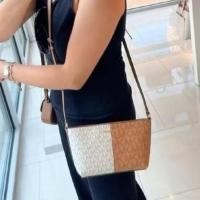 ราคา แท้100%Michael Kors Jet Set Small Two-Tone Crossbody bag (48108755319)