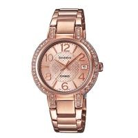 ราคา Win Watch shop นาฬิกา Casio Sheen รุ่น SHE4804PG9A นาฬืกาผู้หญิงสีพิงค์โกลด์ ประดับคริสตัล SWAROVSKเต็ม (4088769028)