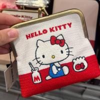 ราคา กระเป๋า Kitty ปักลาย น่ารัก สไตล์ญี่ปุ่น กระเป๋าเครื่องสำอาง ความจุใหญ่ พกพาได้ กระเป๋าใส่เหรียญ/ของจุกจิก ปากกระเป๋าเหล็ก เปิดปิดง่าย (54103767172)