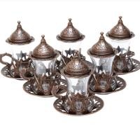 ราคา (พร้อมส่ง) Tradition Turkish tulip tea glass - แก้วชาตุรกี (11272243634)