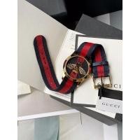 ราคา New Gucci Watch หน้าปัดรูปผึ้ง กรอบทอง ✨✨ ขนาด 38mm. สายไนลอนน้ำเงิน-แดง (12441475150)