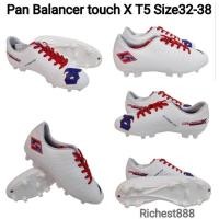 ราคา รองเท้าฟุตบอลแพนเด็ก Pan BalancerTouchX T5 Size32-38 PF151T ราคา 850 บาท (25574217611)