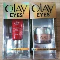 ราคา [1แถม1] Olay Eyes Pro-retinol Treatment & Ultimate Eye cream (1908474790)
