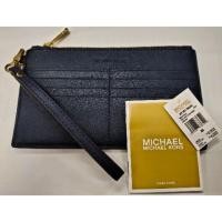ราคา กระเป๋าใส่การ์ด/นามบัตร/เงิน Michael Kors สี Navy แท้ (5536487770)