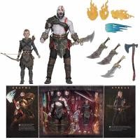 ราคา NECA 2018 God of War4 Kratos Attos Father and Son Action figure (26835108941)