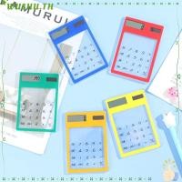 ราคา วูชู เครื่องคิดเลขขนาดเล็ก, เครื่องคิดเลขวิทยาศาสตร์จอแสดงผล 8 หลัก อัลตร้าสลิม, เครื่องคิดเลขหน้าจอสัมผัสโปร่งใสขนาดเล็กคุณภาพสูงเครื่องเขี (40829645846)
