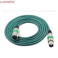 ราคา LUNAEDGE 3Pin XLR สาย 3 M 5 M 10 M ไมโครโฟนอุปกรณ์เครื่องขยายเสียงไมโครโฟนทนทานสัญญาณเสียงสําหรับ Mixer ไมโครโฟน Balance CABLE (53059813331)