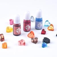 ราคา สีผสมเรซิ่น สีใส อัญมณี อีพ้อกซี่เรซิ่น Epoxy Resin ใช้ได้กับUV Resin 10ml DIY 20 สี (26611310555)