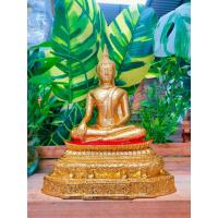 ราคา พระศรีศาสดา วัดพระศรีรัตนมหาธาตุ รุ่นเเรก สีปิดทอง ขนาด 5 นิ้ว สูง 10 นิ้ว (26328297700)