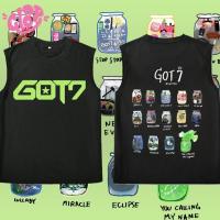 ราคา GOT7 NESTFEST in BKK T-SHIRTผ้าฝ้ายแท้ สีดำและสีขาว 2 สีแฟชั่นผู้ชายเสื้อยืดแขนกุดใหม่ แฟชั่นผ้าฝ้าย (46208498948)