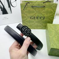 ราคา GUCCI222 เข็มขัดตัวอักษรหนังแท้สไตล์ใหม่เข็มขัดหนังวัวทุกคู่ (50409845461)
