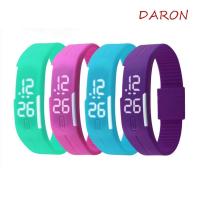 ราคา DARON Touch นาฬิกาดิจิตอล Unisex แฟชั่นสายรัดข้อมือสร้อยข้อมือซิลิโคนกลางแจ้ง LED Touch นาฬิกาข้อมือ (56309886285)