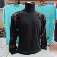 ราคา เสื้อยืด แขนยาว คอเต่า เนื้อผ้า TK ( แขนมีลาย ทั้ง 2 ข้าง ) เสื้อเปล่า (50354769675)