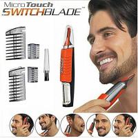 ราคา 【Happy_life1】ขนส่งฟรีเครื่องตัดแต่งขน / เส้นผม /จอน / คิ้ว / หนวด / ขอบบิกินี MICRO TOUCH SWITCHBLADE (5943212429)