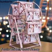 ราคา ฮัมเบอร์โต กรอบรูปหมุนได้ 360° หมุนกรอบรูปชิงช้าสวรรค์วินเทจ, เครื่องประดับชิงช้าสวรรค์12ช่องรูปภาพเปลี่ยนกรอบตกแต่งตารางแสดง (50859872464)