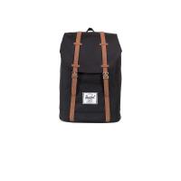 ราคา HERSCHEL RETREAT BACKPACK TAN SYNTHETIC LEATHER BLACK (945861845)