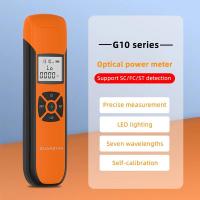 ราคา ใหม่ Optical Power Meter G10 ความแม่นยําสูงแบตเตอรี่ชาร์จ FTTH Fiber Optic Power Meter พร้อมไฟแฟลช OPM FC/SC/ST (47304486374)