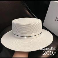 ราคา HatforU หมวกปานามา หมวกทรงเค้ก โลโก้ M งานสวยๆจ้า (4300200015)