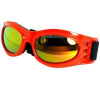 ราคา BB Gun แว่นตานิรภัย รุ่น BB-25 สีแดง เลนส์ทอง + สายรัด (New Model) (276683528)