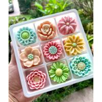 ราคา พิมพ์ใบไม้หยัก มะลิ ลีลาช่อ ไฮเดรนเยีย กุหลาบวนขนาด 5 cm ผิวด้านในลื่นทำให้ขนมไม่ติดพิมพ์ (40555463705)