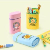 ราคา [Kakao Friends] Kakao SAYCHEESE กล่องดินสอซิลิโคนแบบยืน / กระเป๋า / Choonsik, Ryan, Apeach (42308661778)
